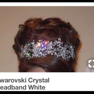 Swarovski crystal head piece